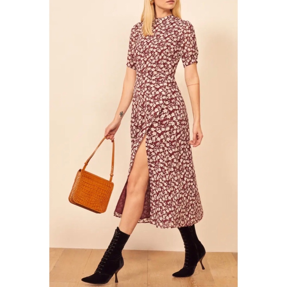 Reformation Gio Ditsy Floral Midi Dress